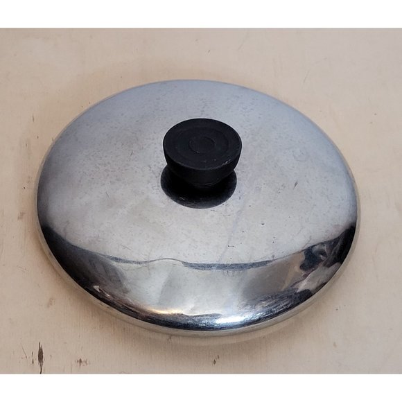 Vintage Revere Ware Copper Clad Sauce Pan LID ONLY 7 Inches Small Dent - Picture 1 of 8